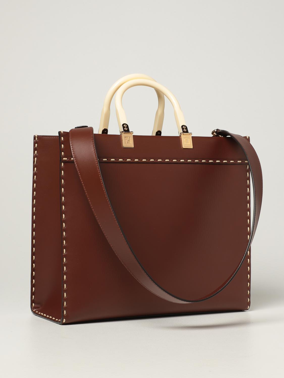 FENDI Shoulder bag women Tote Bags Fendi Women Brown Tote Bags