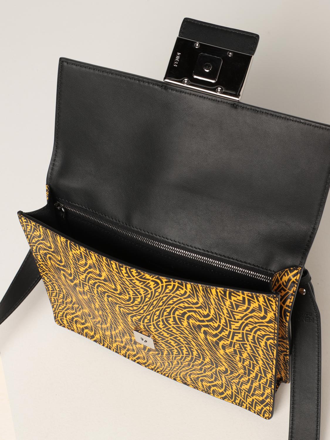 FENDI Bags men Black Shoulder Bag Fendi 7VA524 AFSY