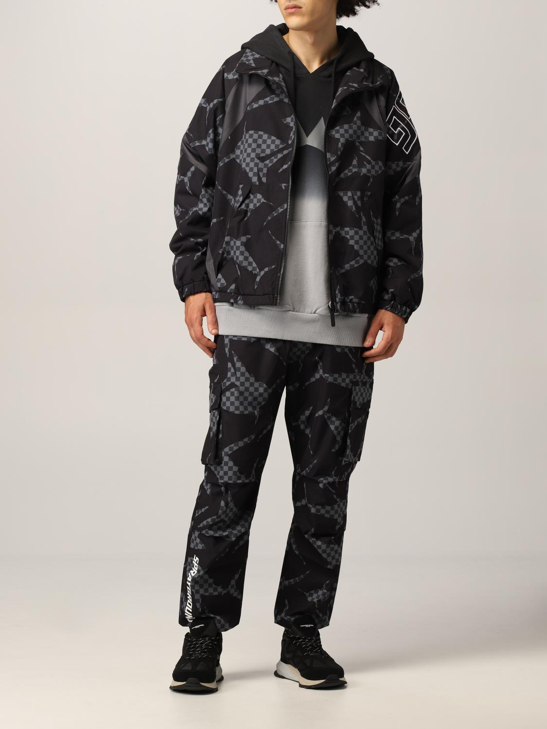 sprayground reversible jacket