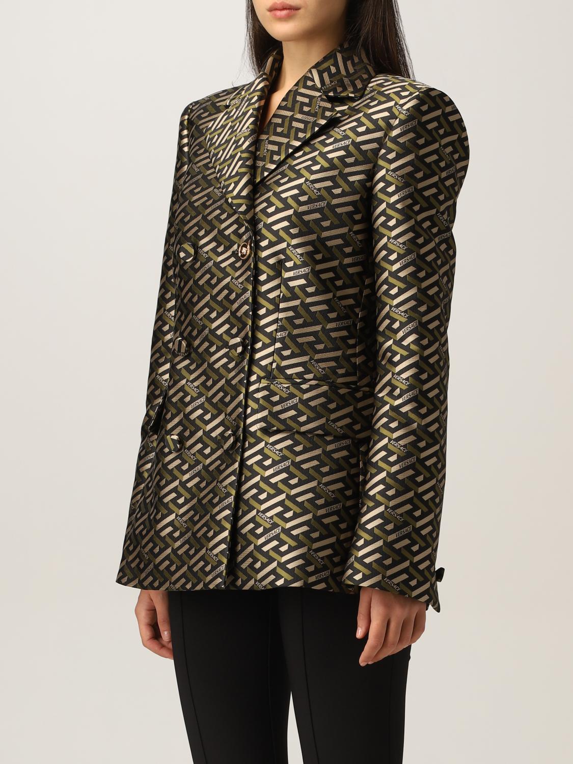 VERSACE Blazer women Black Blazer Versace 1001726 1A01499