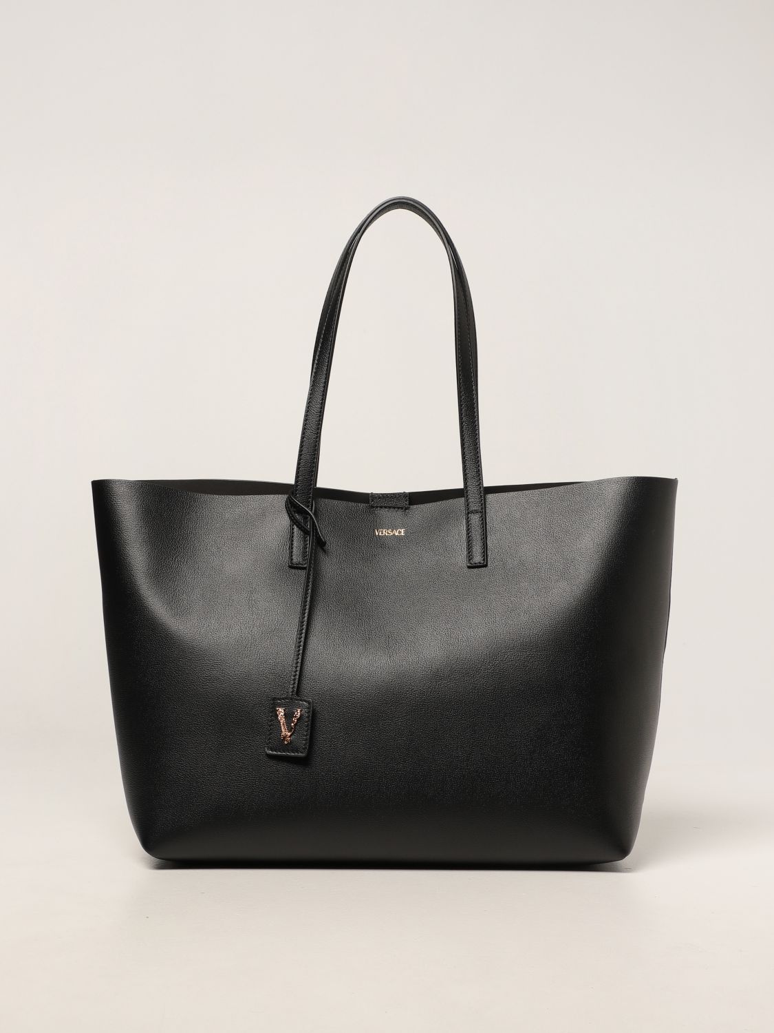Сумка-тоут Versace: Наплечная сумка Женское Versace черный 1