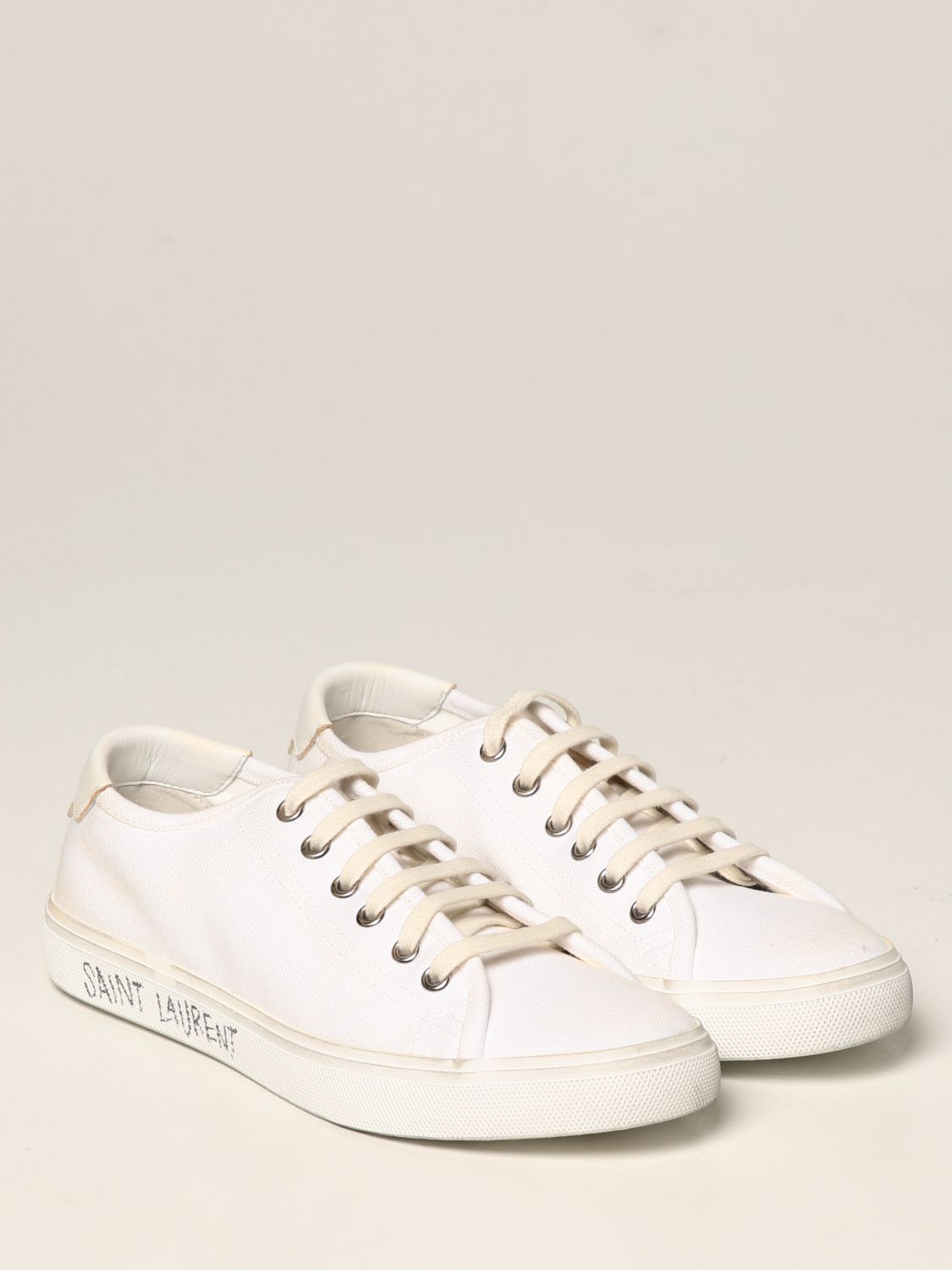 Zapatillas Saint Laurent: Zapatos mujer Saint Laurent blanco 2