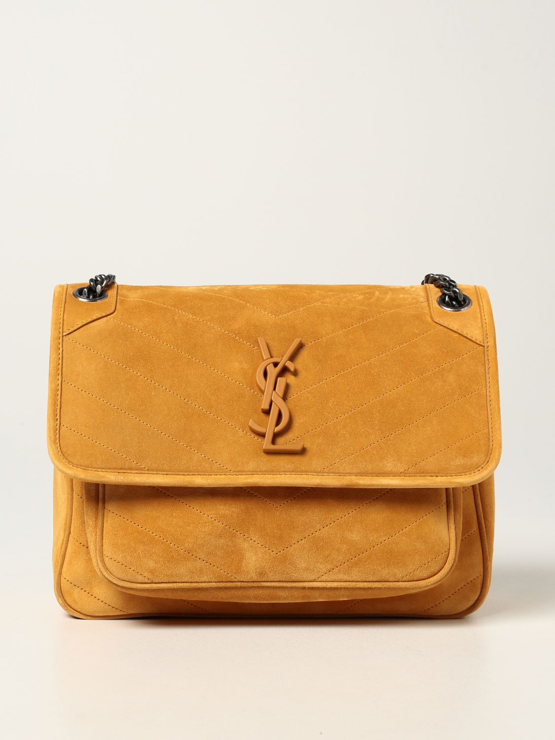 Наплечная сумка Saint Laurent: Наплечная сумка Женское Saint Laurent кожаный 1