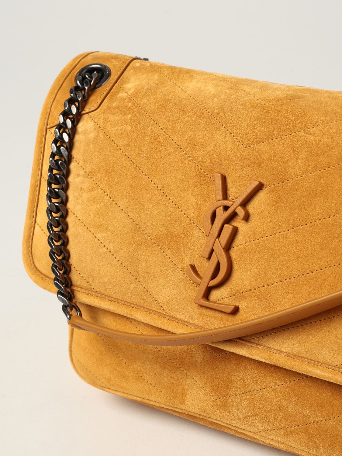 Наплечная сумка Saint Laurent: Наплечная сумка Женское Saint Laurent кожаный 3
