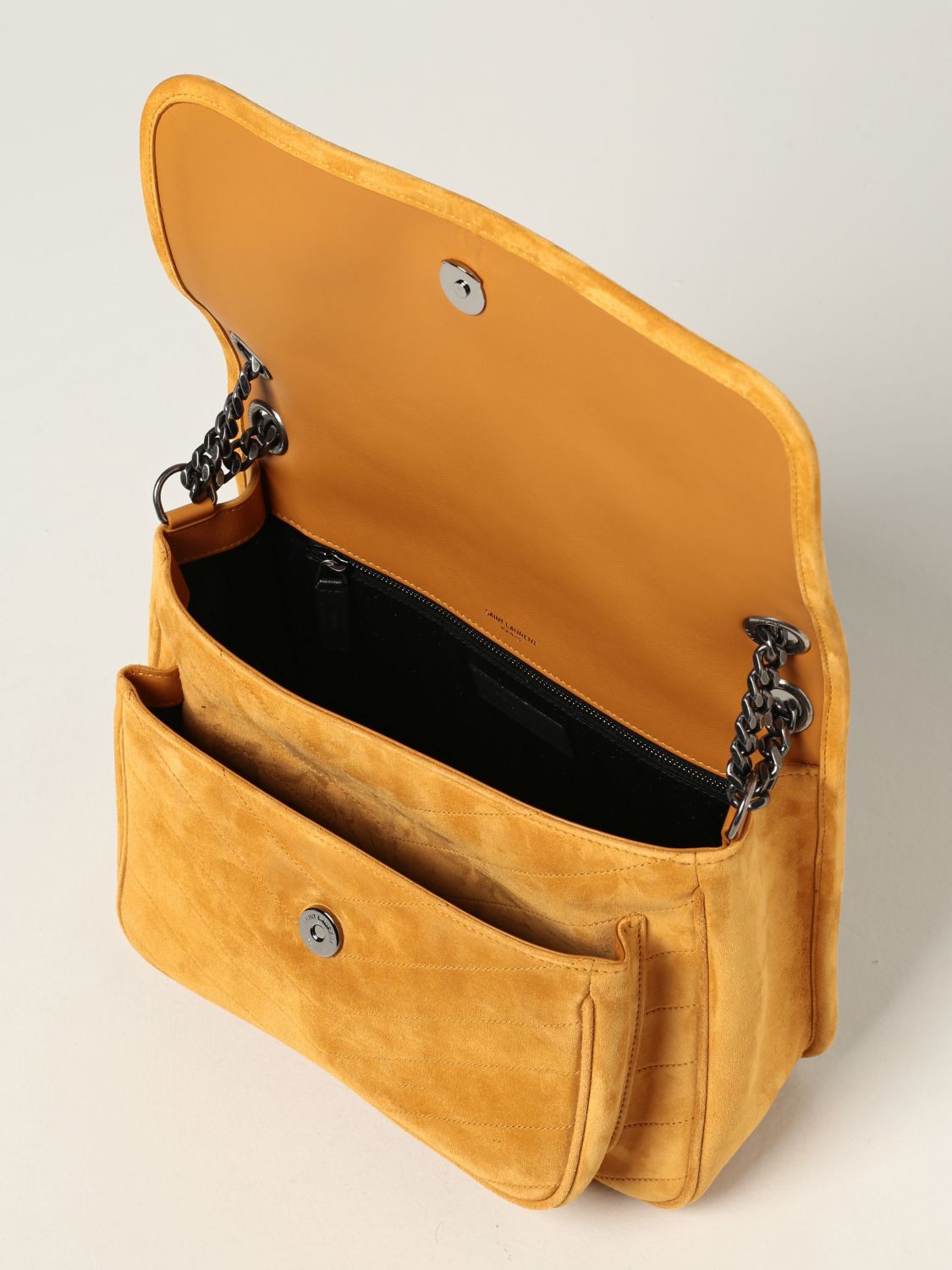 Наплечная сумка Saint Laurent: Наплечная сумка Женское Saint Laurent кожаный 4