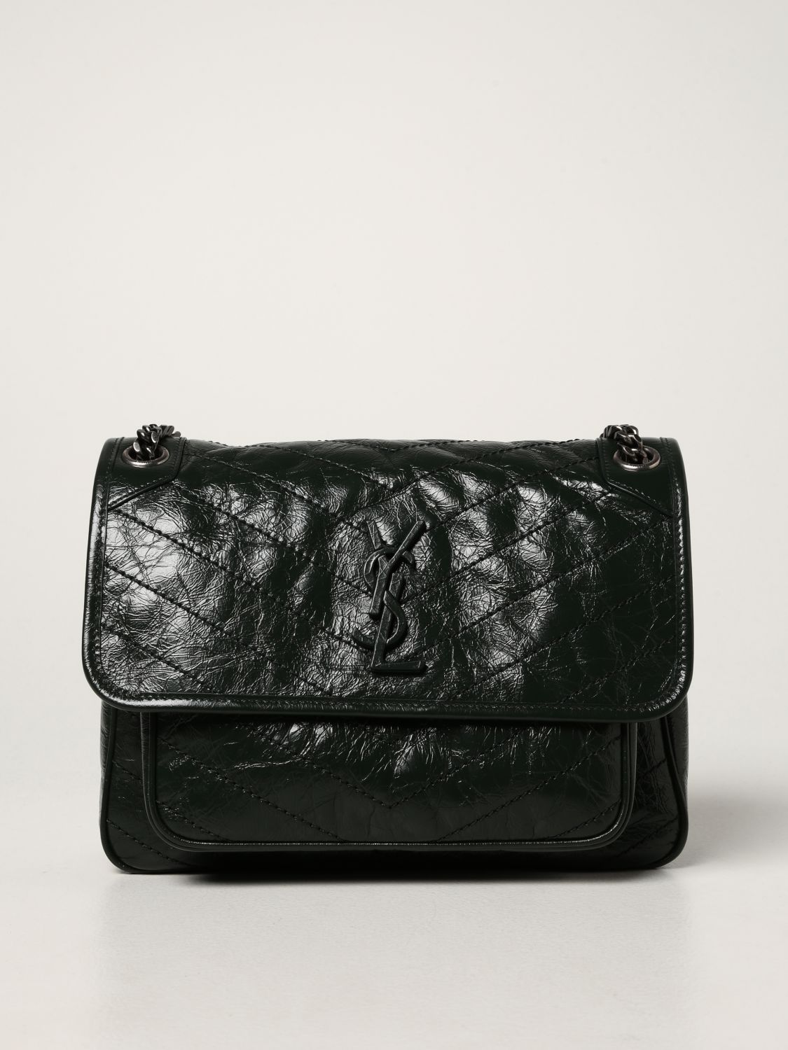 Сумка через плечо Saint Laurent: Наплечная сумка Женское Saint Laurent зеленый 1