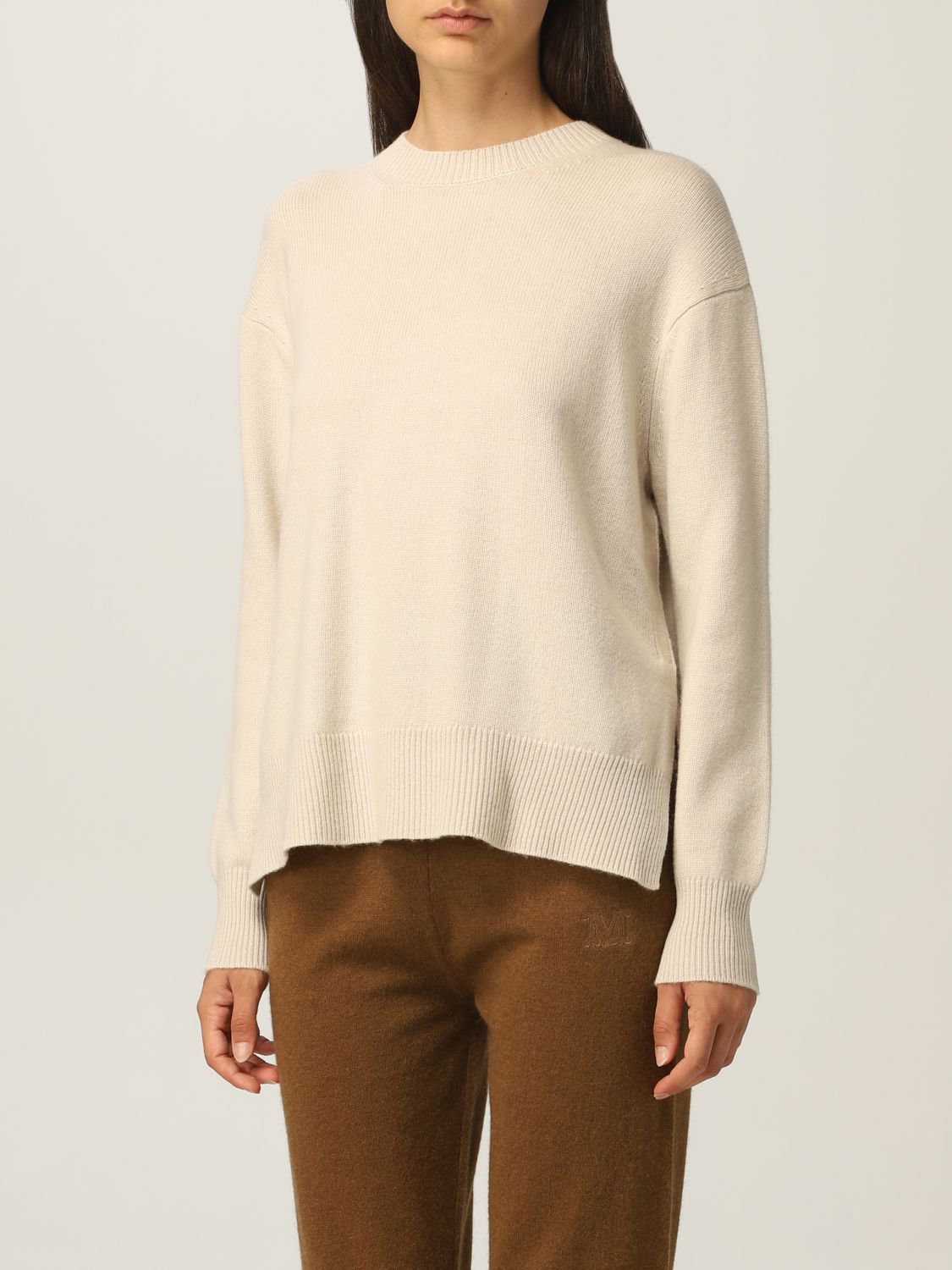 S MAX MARA: cashmere sweater - White | S Max Mara sweater 93661313600 ...
