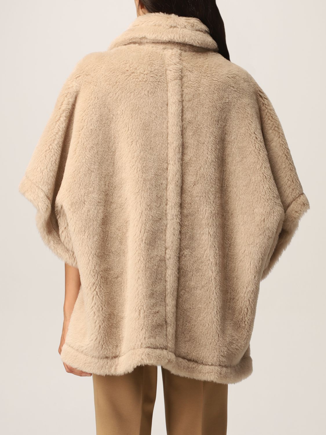 alpaca and wool teddy bear coat