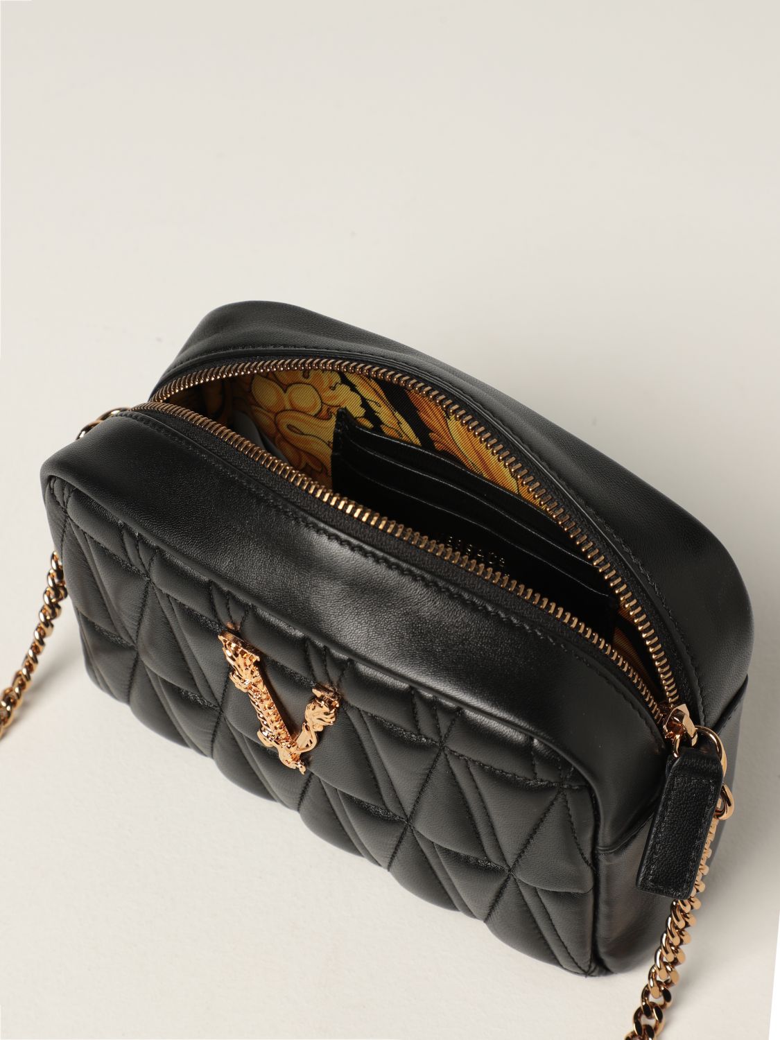 Сумка через плечо Versace: Наплечная сумка Женское Versace черный 5
