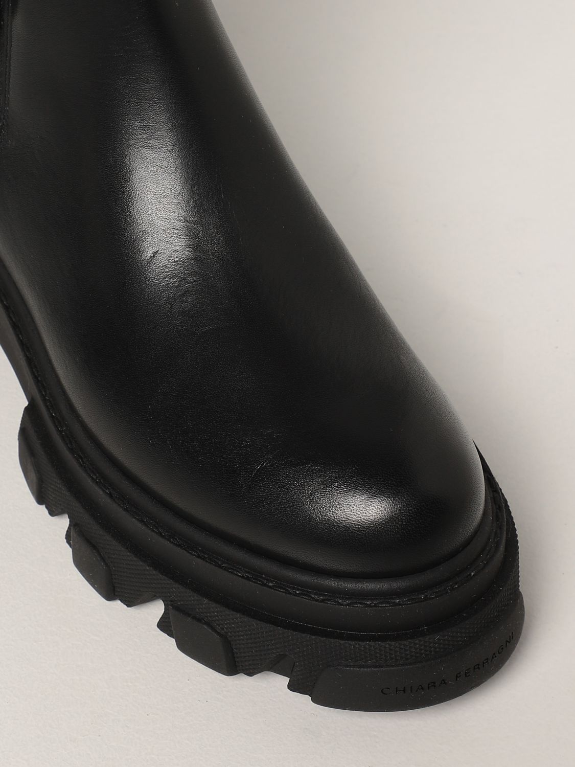 Сапоги Chiara Ferragni: Обувь Женское Chiara Ferragni черный 4