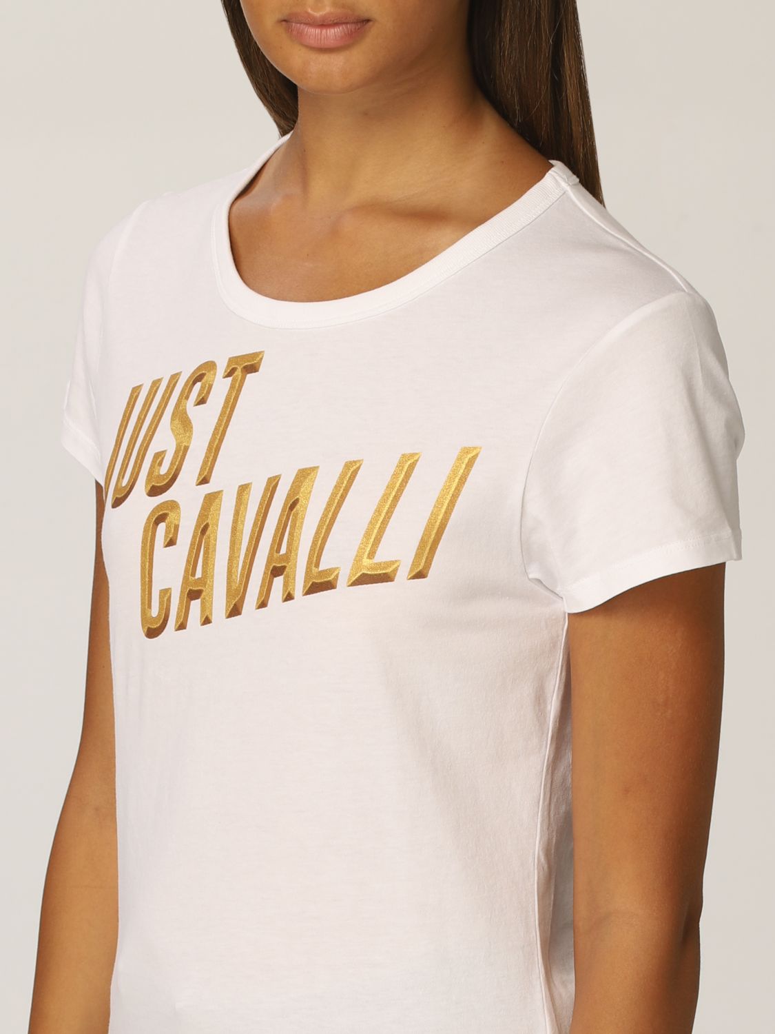 T-Shirt Just Cavalli: T-shirt women Just Cavalli white 3