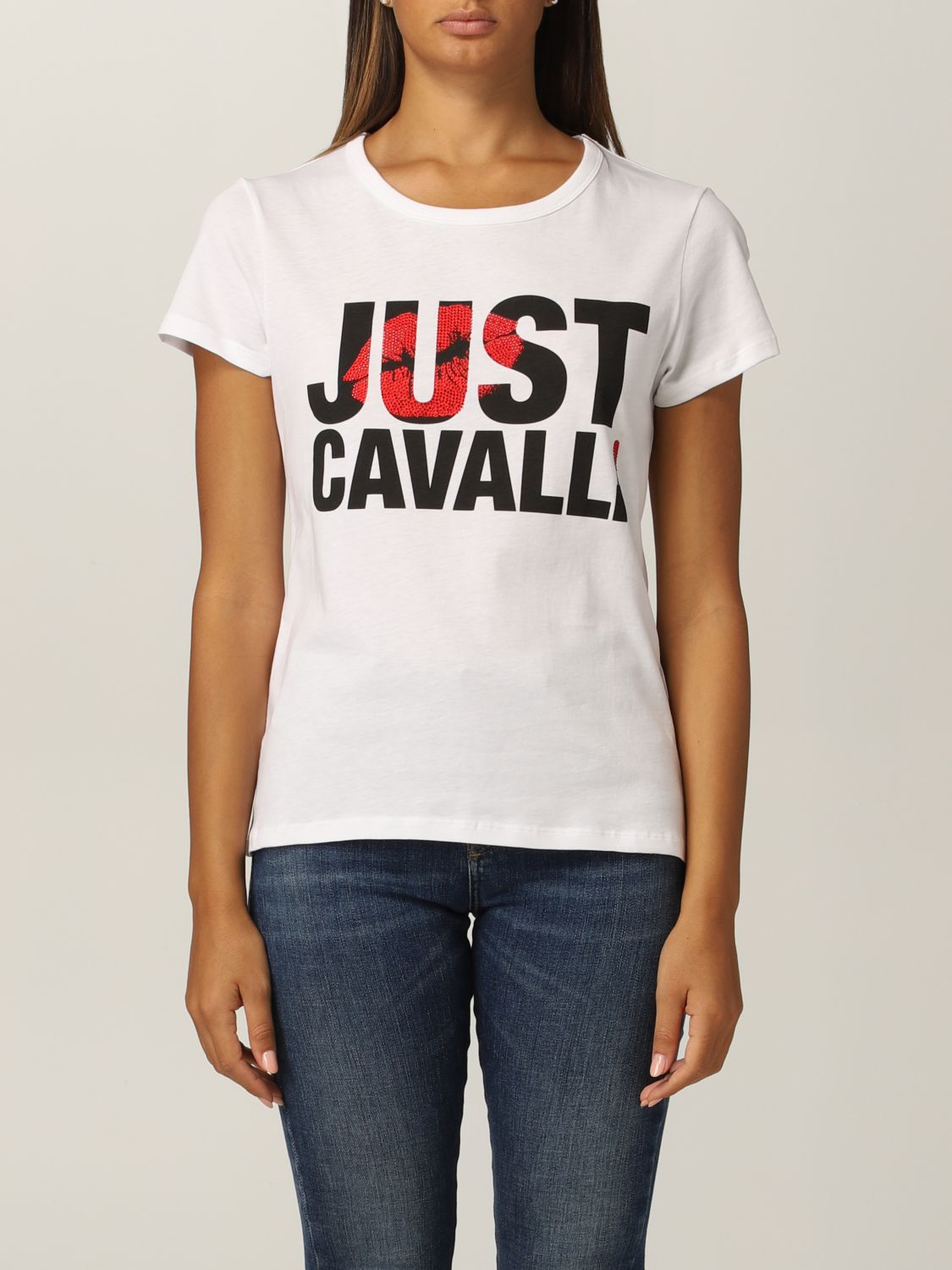 T-Shirt Just Cavalli: T-shirt women Just Cavalli white 1