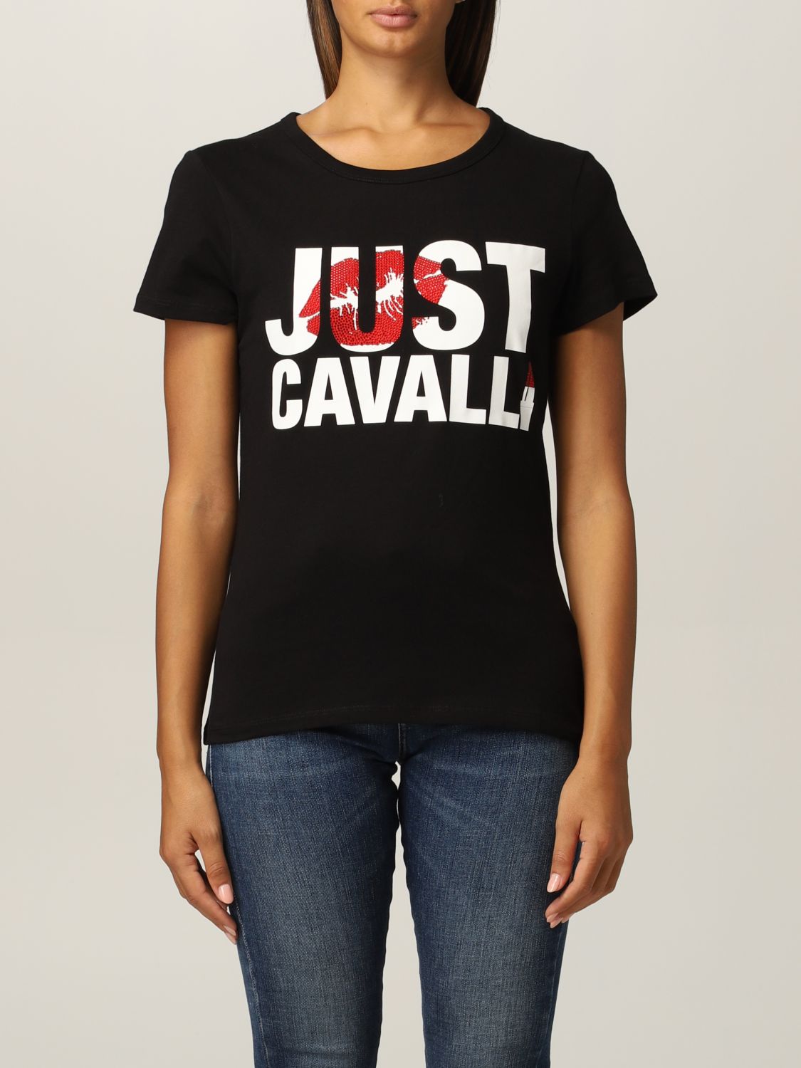T-Shirt Just Cavalli: T-shirt women Just Cavalli black 1