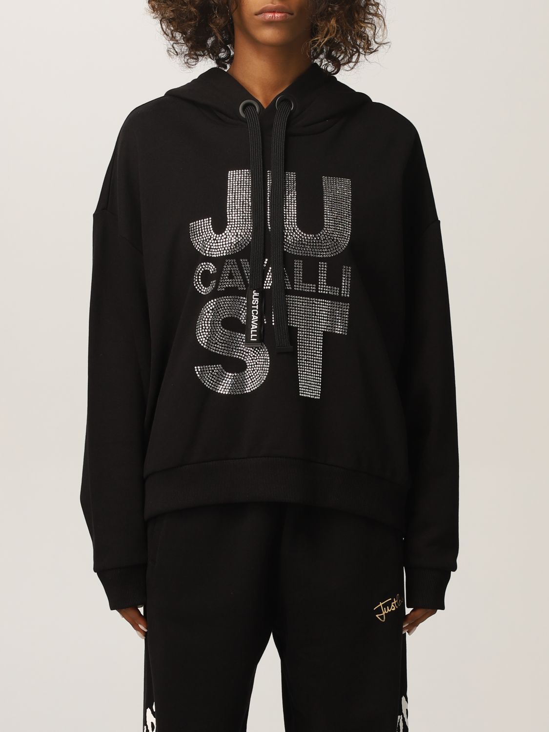 Sweatshirt Just Cavalli: Sweatshirt women Just Cavalli black 1