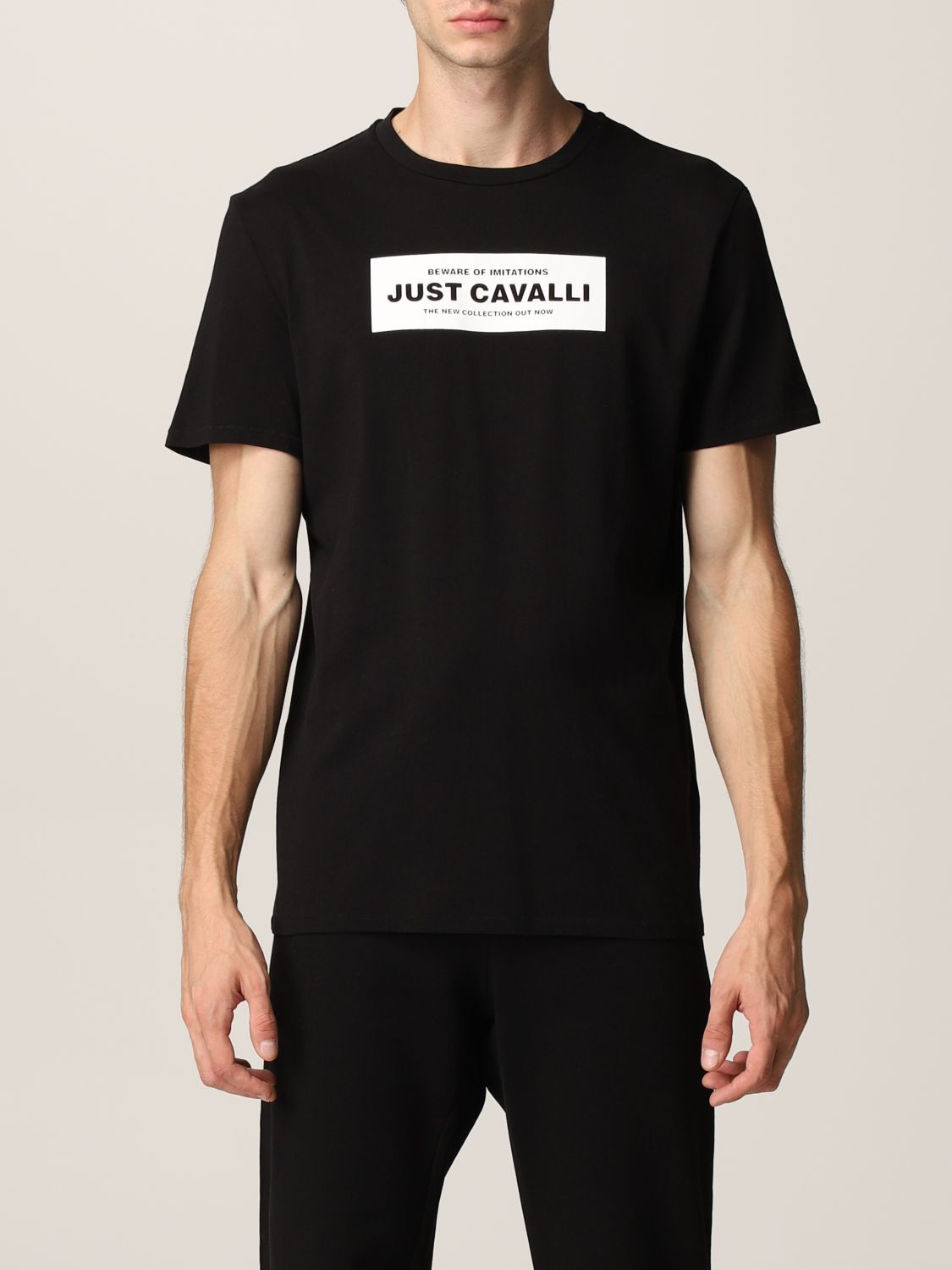 T-shirt Just Cavalli: T-shirt men Just Cavalli black 1