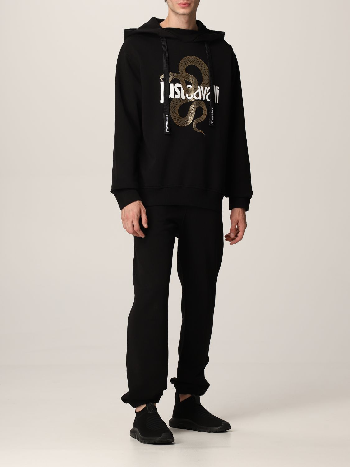 Sweatshirt Just Cavalli: Sweatshirt men Just Cavalli black 2