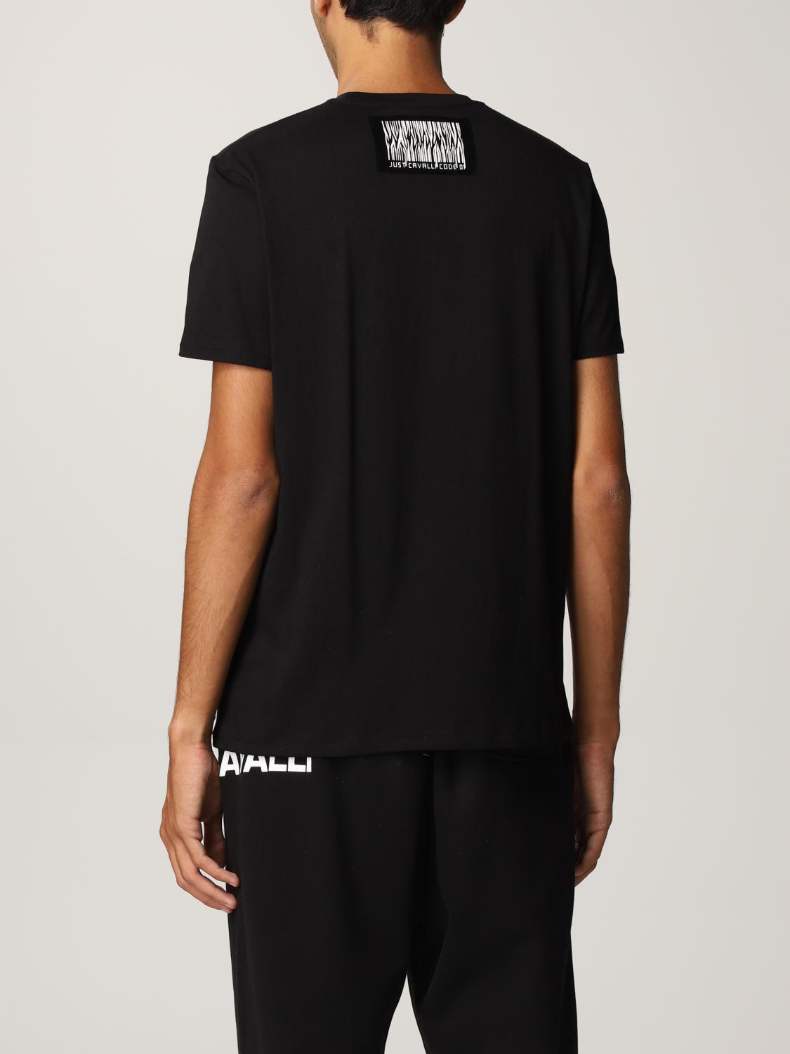 JUST CAVALLI: t-shirt for man - Black | Just Cavalli t-shirt