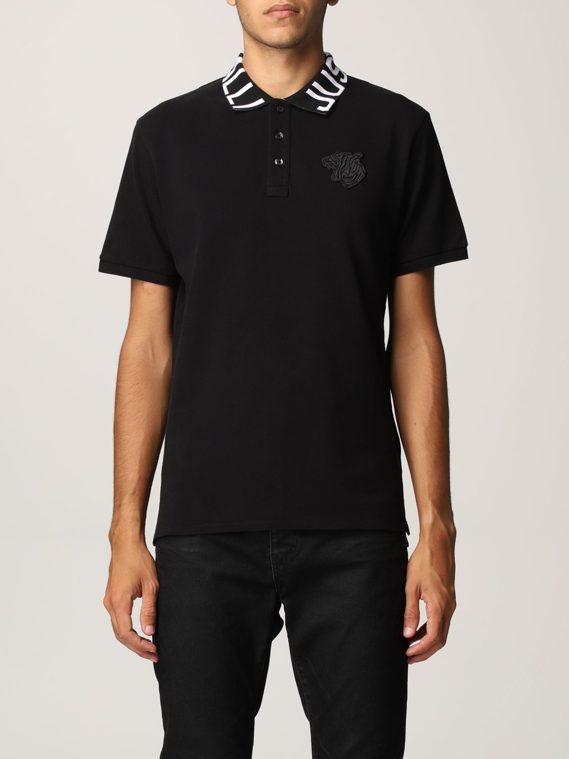 Polo shirt Just Cavalli: Polo shirt men Just Cavalli black 1