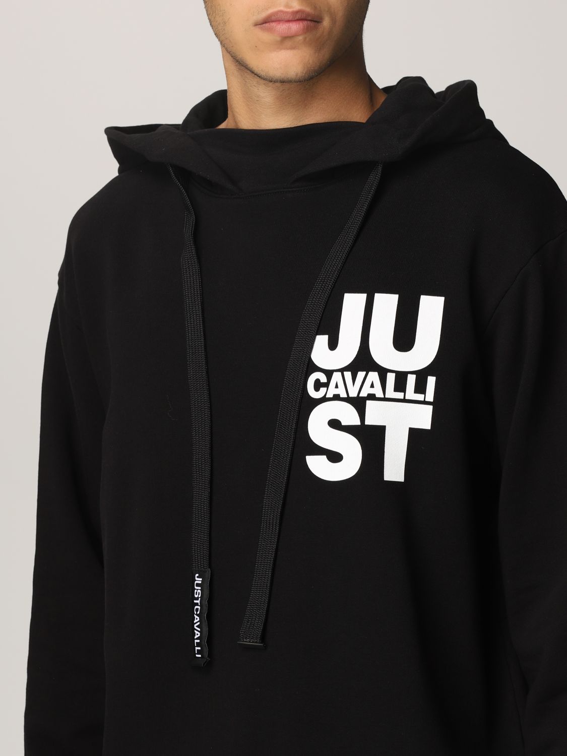 Sweatshirt Just Cavalli: Sweatshirt men Just Cavalli black 3