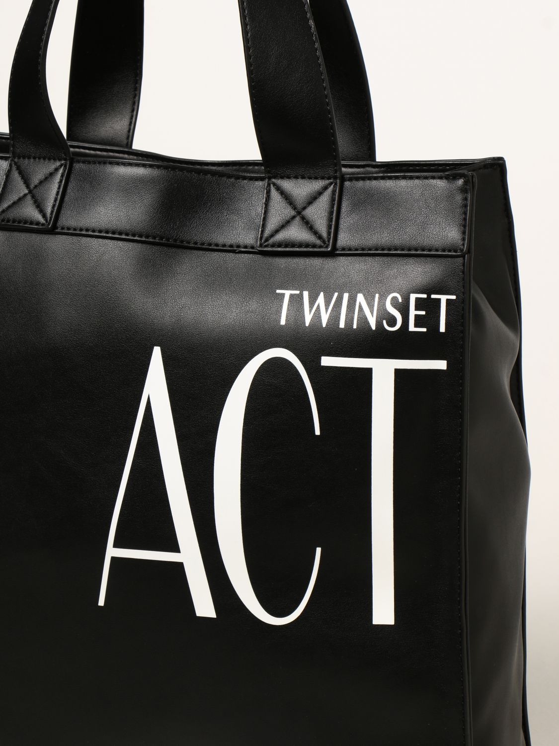 Сумка-тоут Actitude Twinset: Наплечная сумка Женское Actitude Twinset черный 3