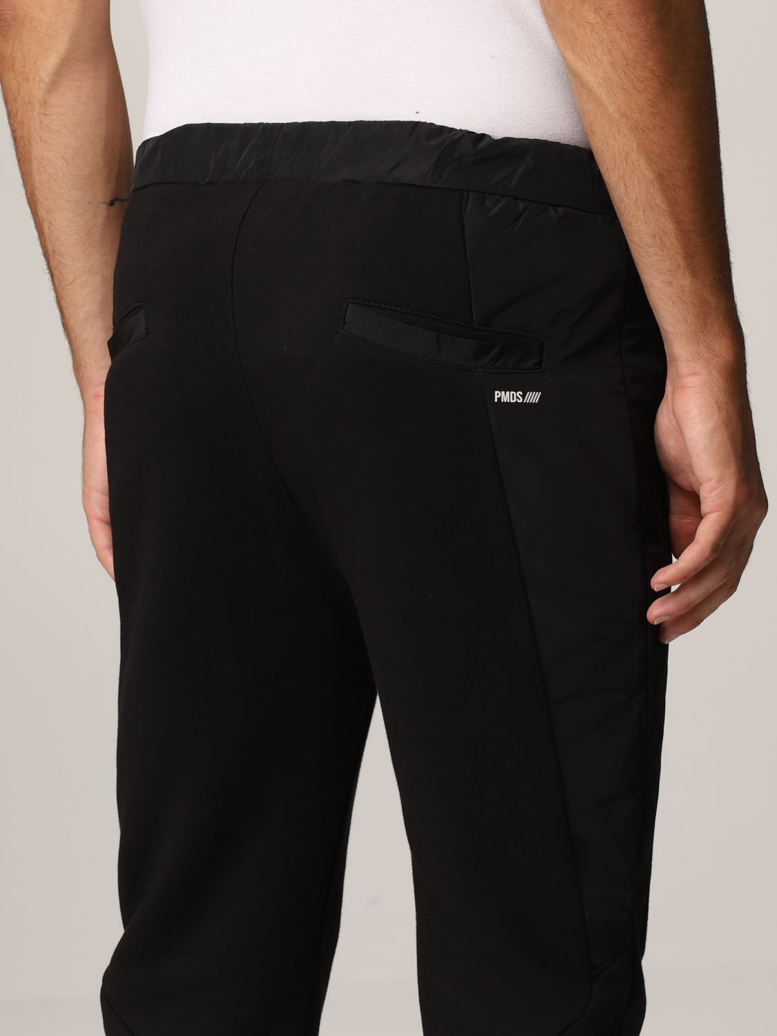 Pantalone Pmds: Felpa fondo polsino nero 3