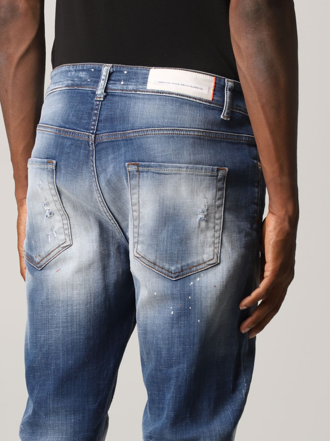Jeans Pmds: Jeans men Pmds stone washed 3