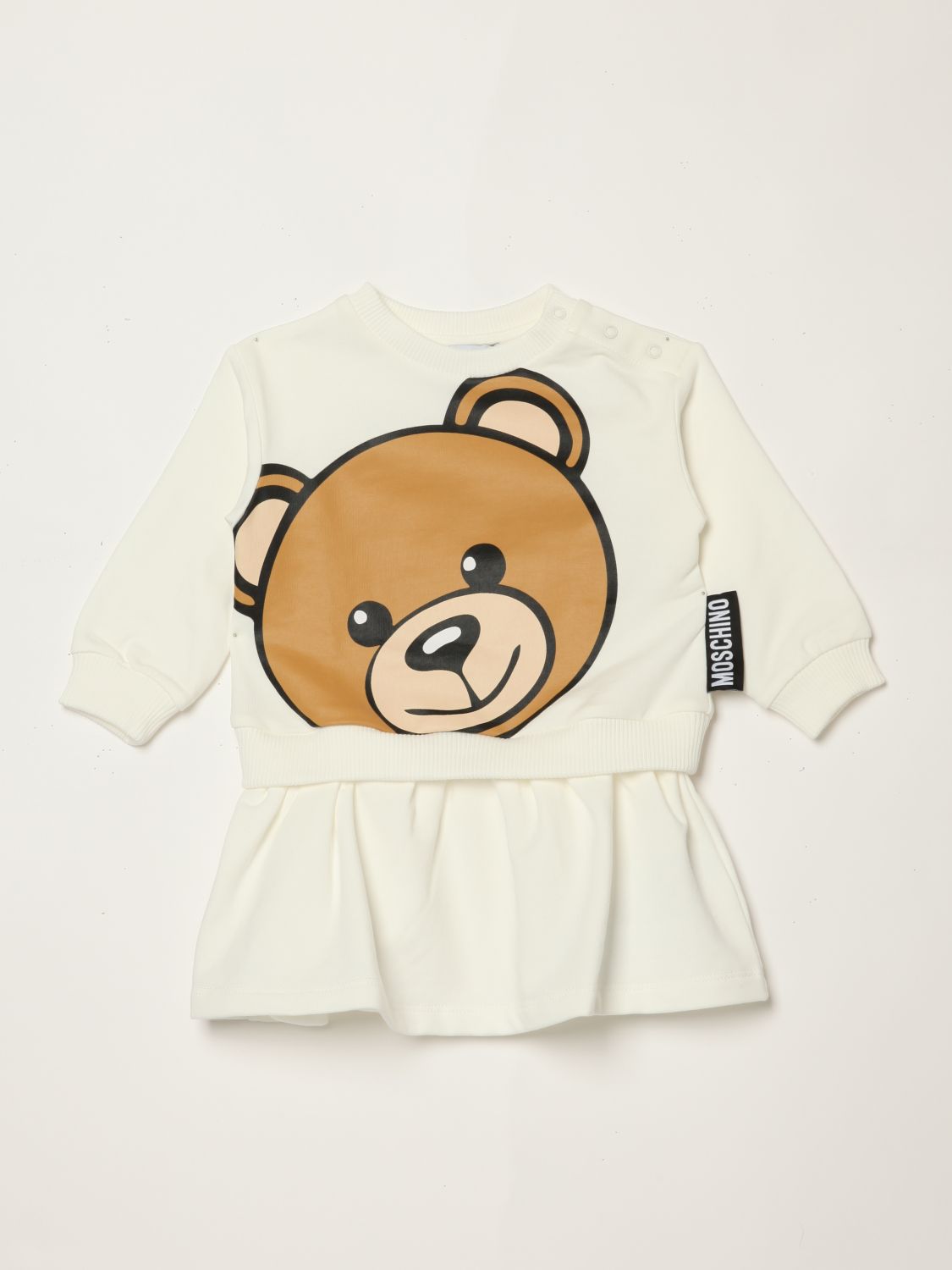 Robe Moschino Baby: Barboteuse enfant Moschino Baby jaune crème 1