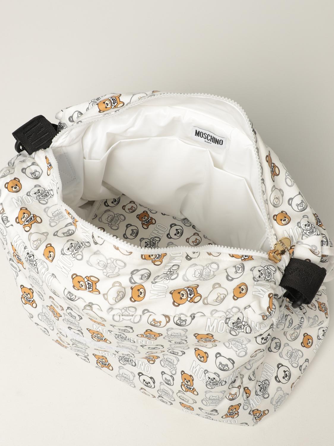 moschino teddy bear diaper bag