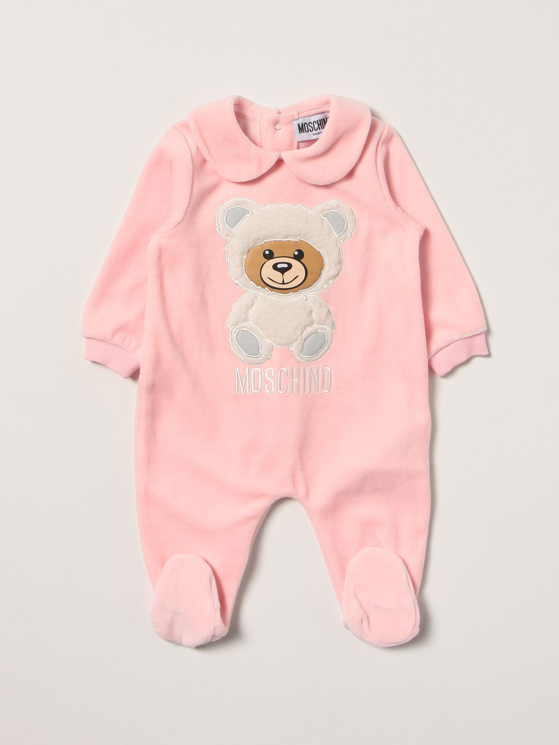 Комплект Moschino Baby: Комбинезон Детское Moschino Baby розовый 1