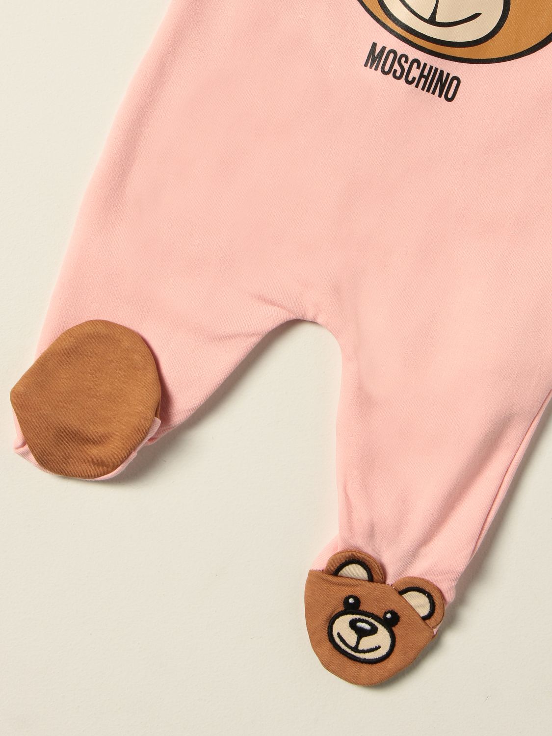 Комплект Moschino Baby: Комбинезон Детское Moschino Baby розовый 3