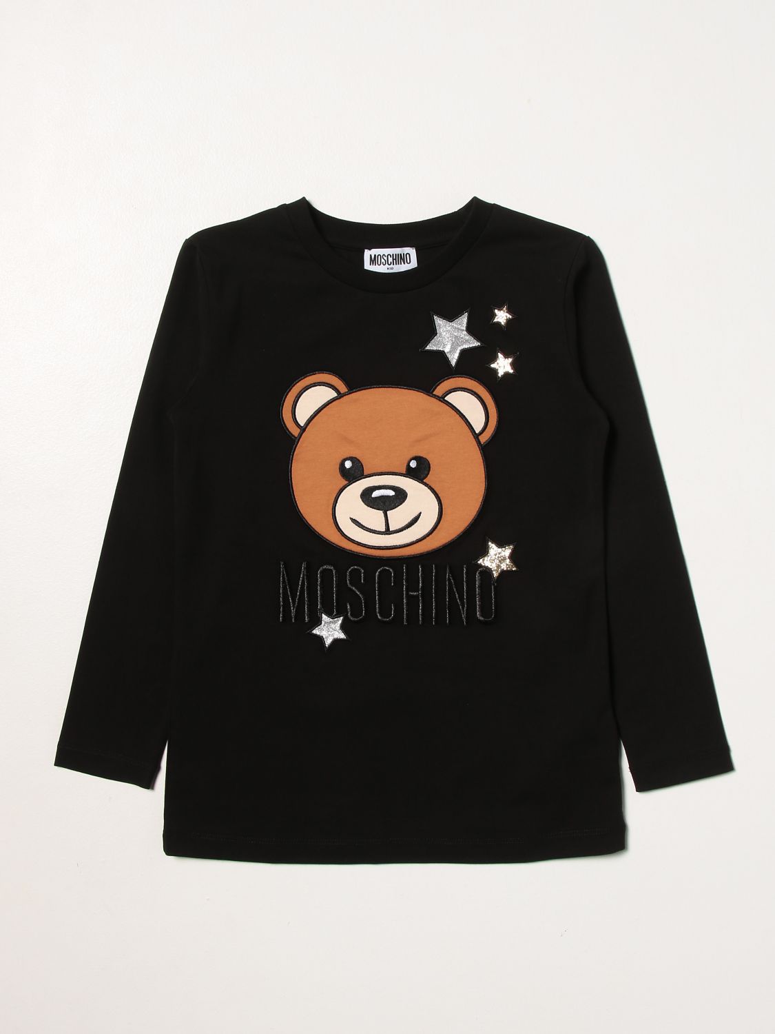 Moschino Kid T-shirt with teddy logo