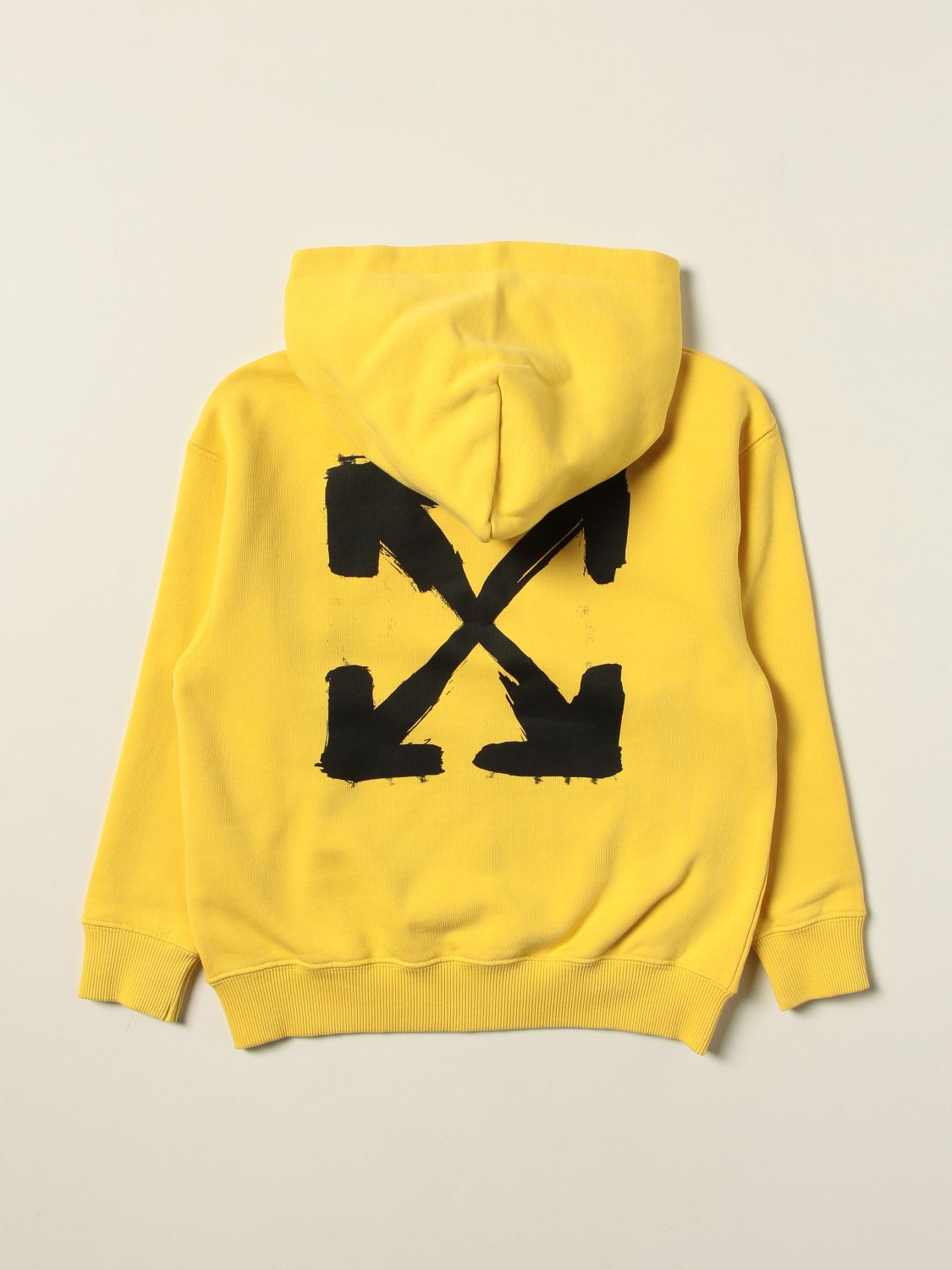 Sweater Off-White: Off-White sweater for boys yellow 2