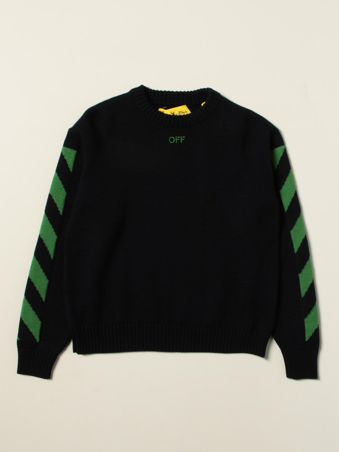 off white jumper junior