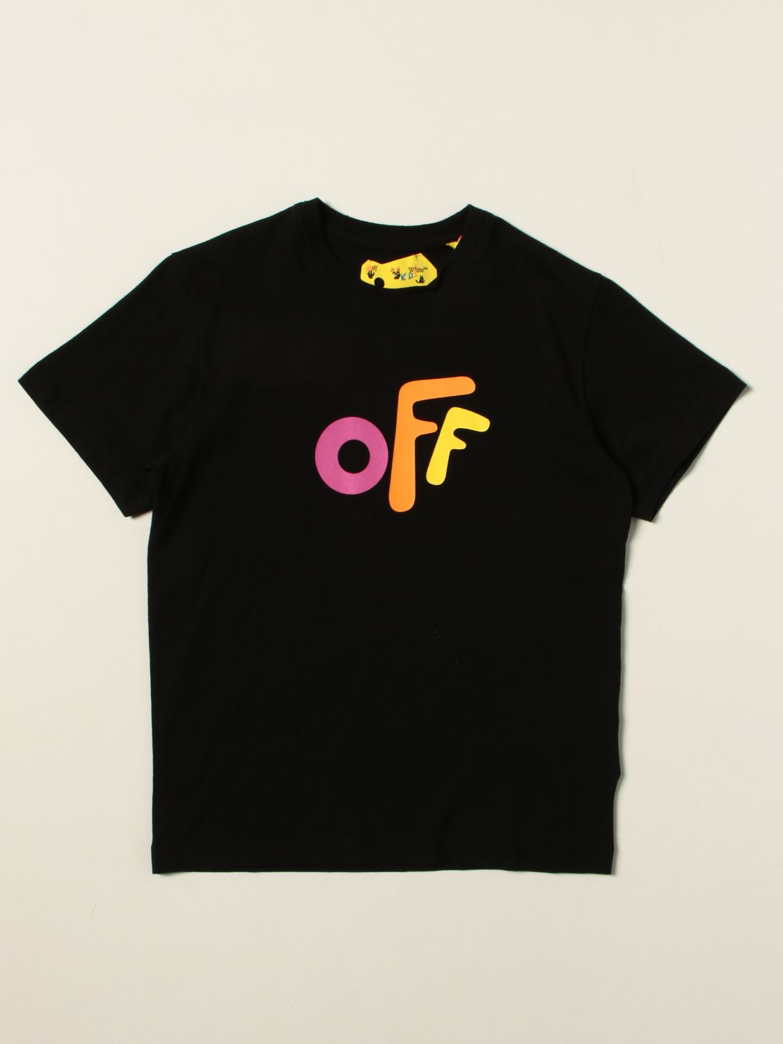 T恤 Off-White: T恤 儿童 Off White 黑色 1