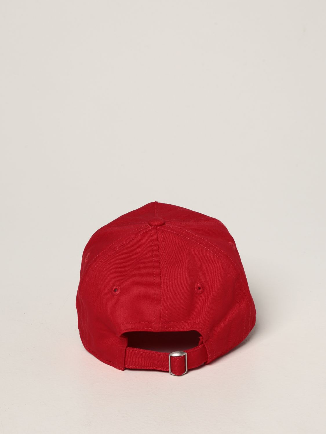 OFF WHITE: baseball cap with embroidered logo Hat Girl Off White Kids Red Hat Girl Off White OGLB001F21FAB002 GIGLIO.COM