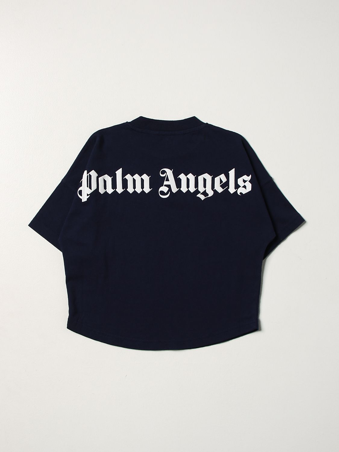 티셔츠 Palm Angels: 티셔츠 소년 Palm Angels 블루 2