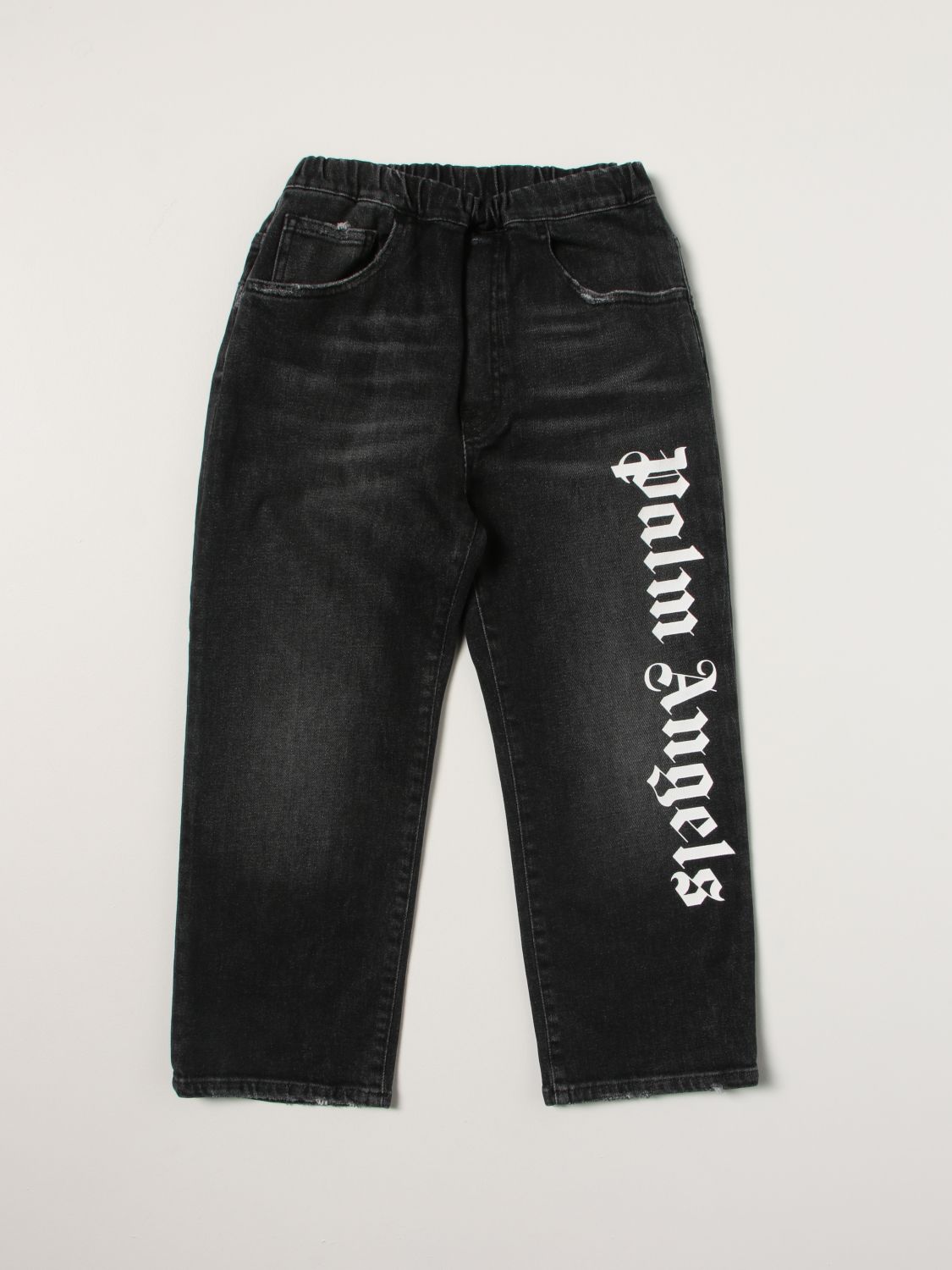 Jeans Palm Angels: Jeans Palm Angels con logo nero 1