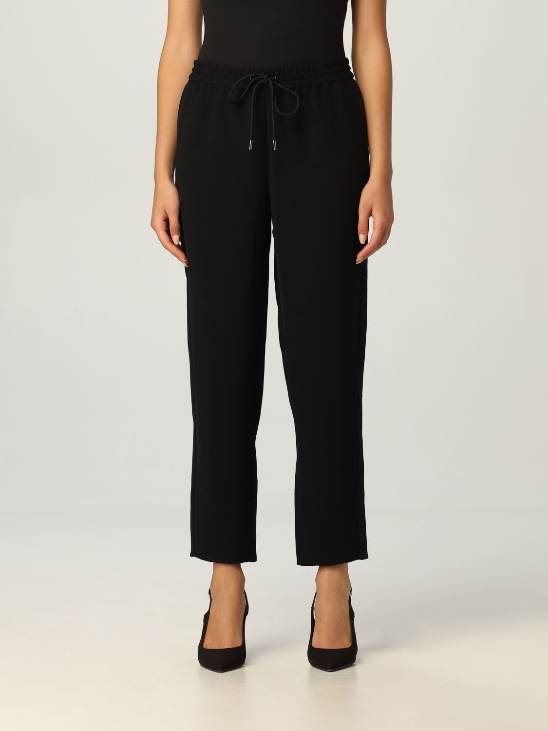 THEORY: pants for woman - Black | Theory pants L0505201 online on ...