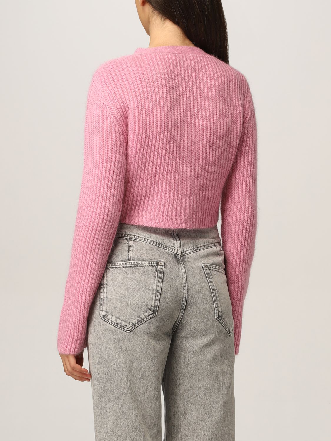 Suit separate Chiara Ferragni: Chiara Ferragni cardigan + top set in wool blend pink 2