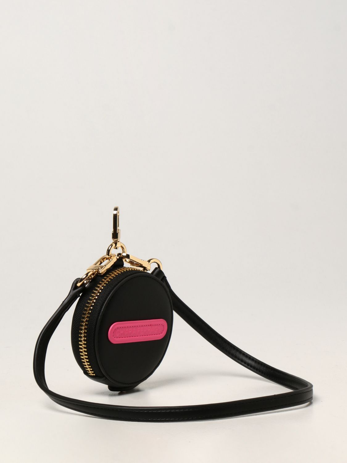 Chiara Ferragni Logo-appliqué Zip-fastening Wallet in Black