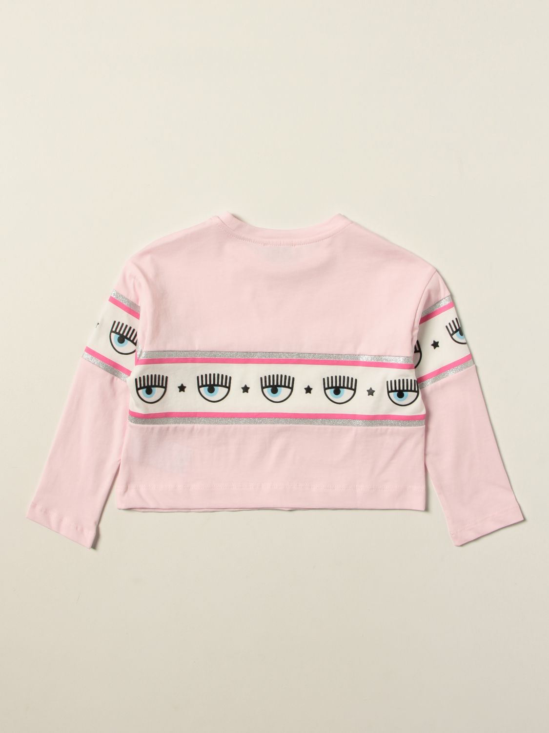Camisetas Chiara Ferragni: Camisetas niños Chiara Ferragni rosa 2