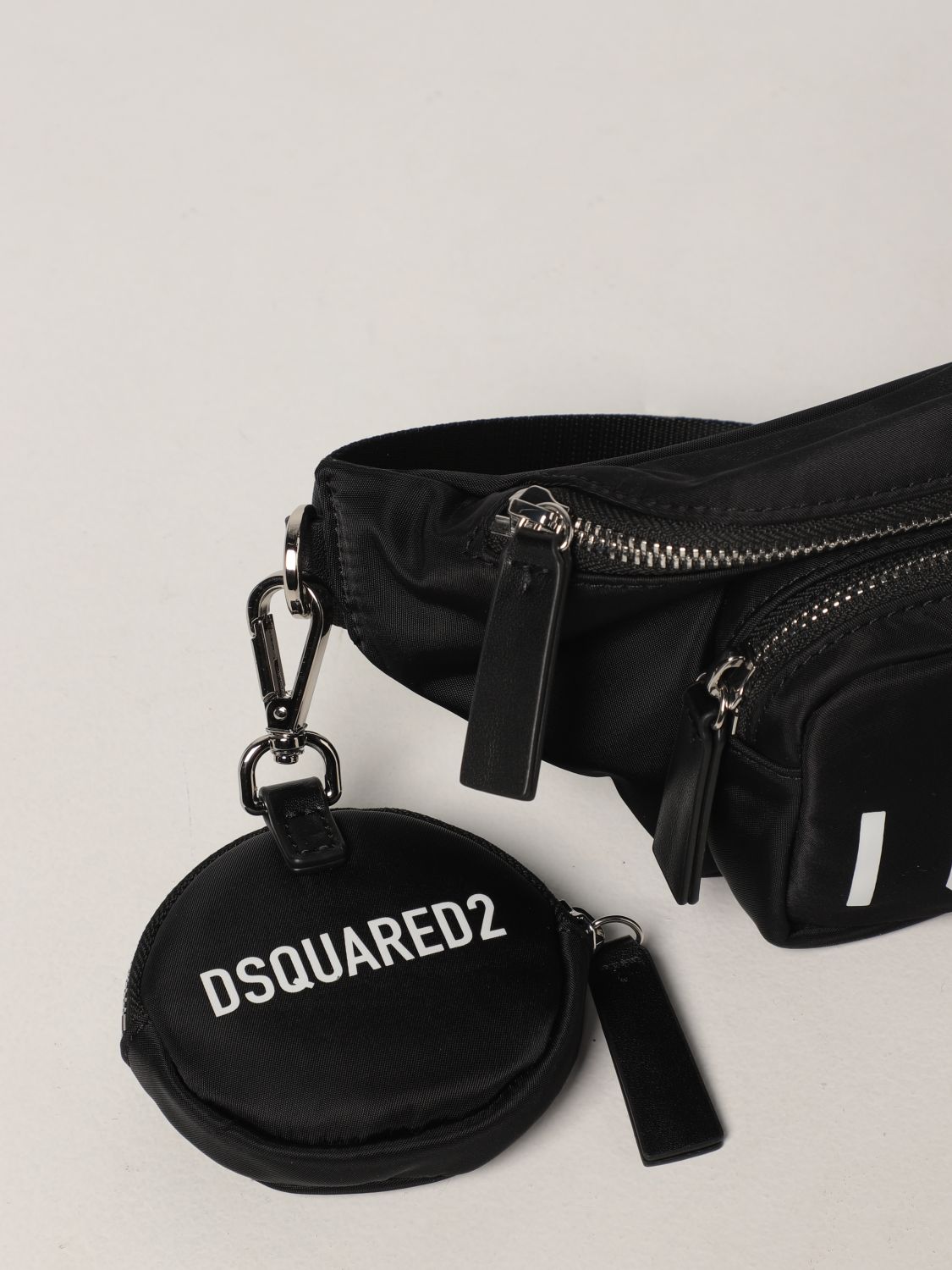 Сумка на пояс Dsquared2: Наплечная сумка Женское Dsquared2 черный 4
