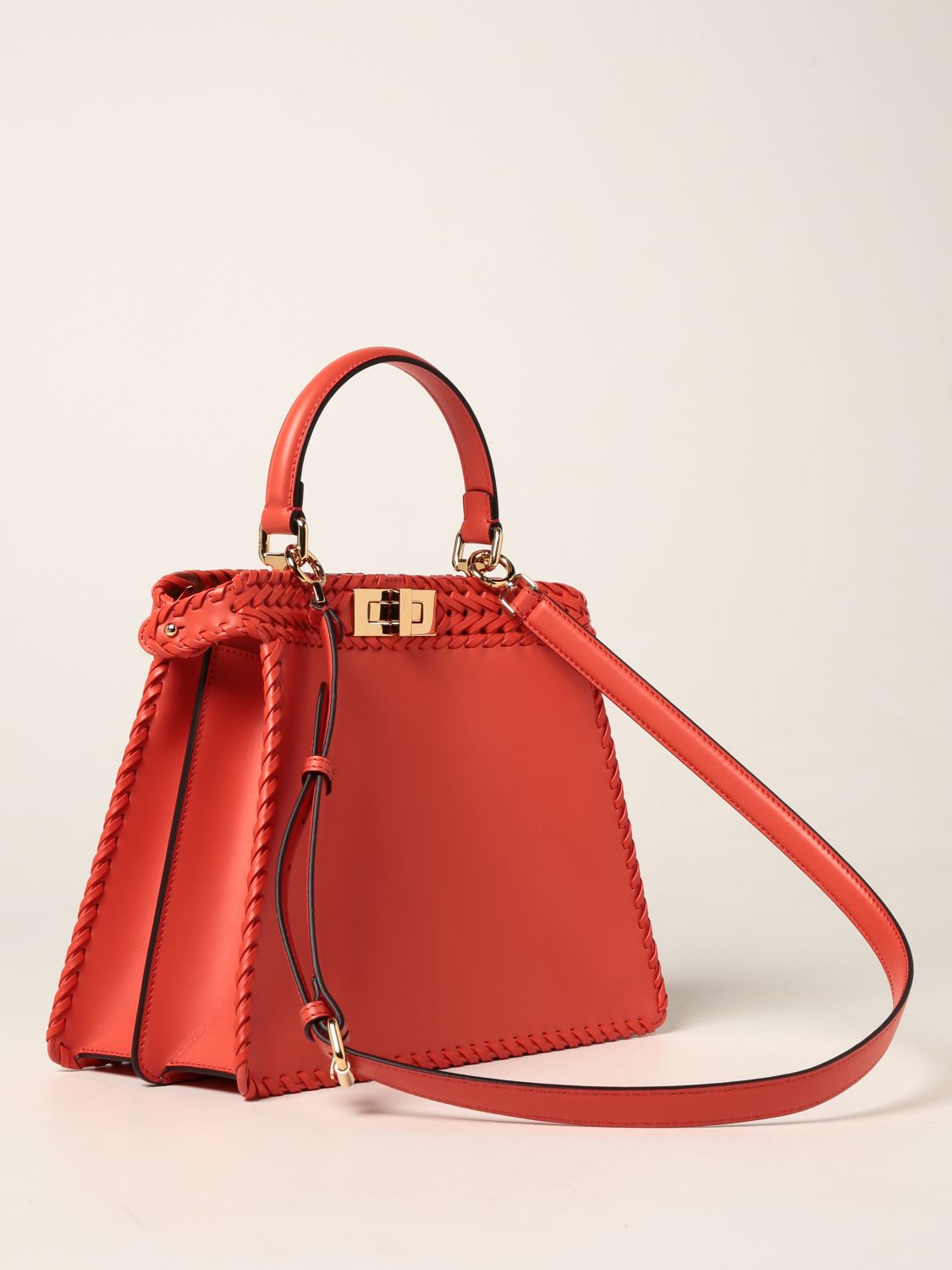 fendi red handbag