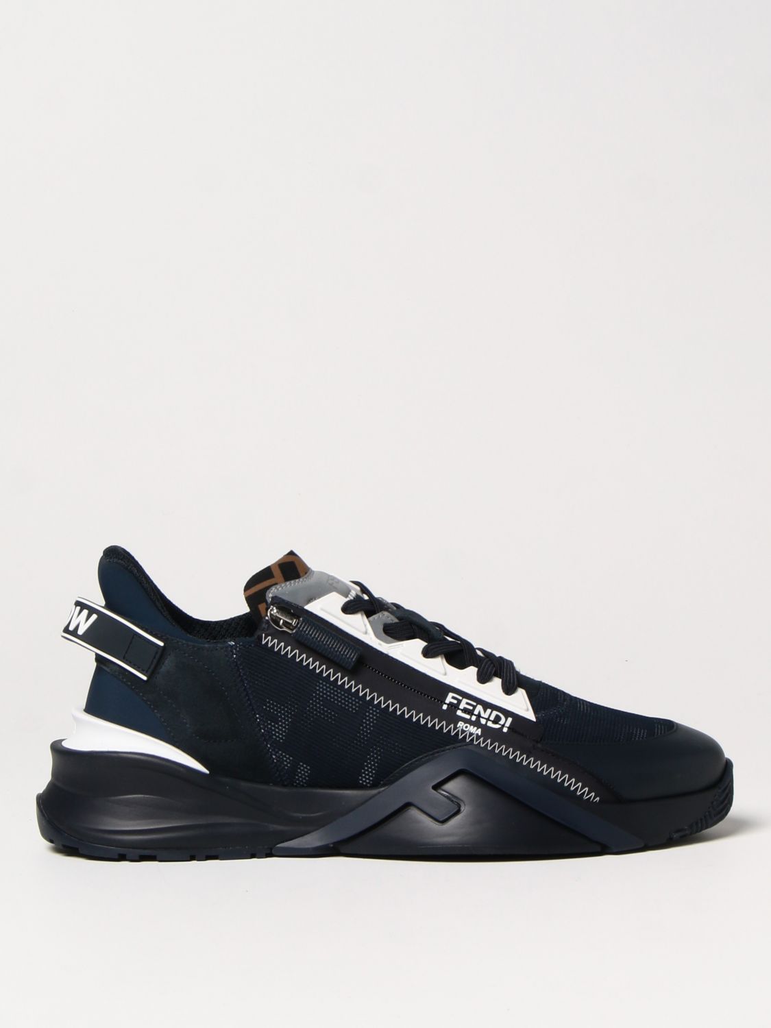 Sneakers Fendi: Shoes men Fendi blue 1