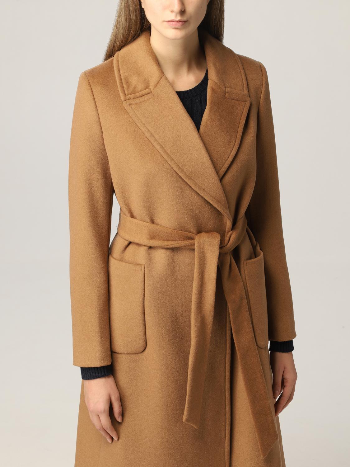 ralph lauren womens camel coat