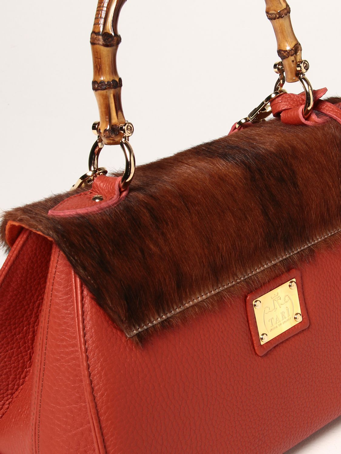 Handbag Tari' Rural Design: Shoulder bag women Tari' Rural Design orange 3