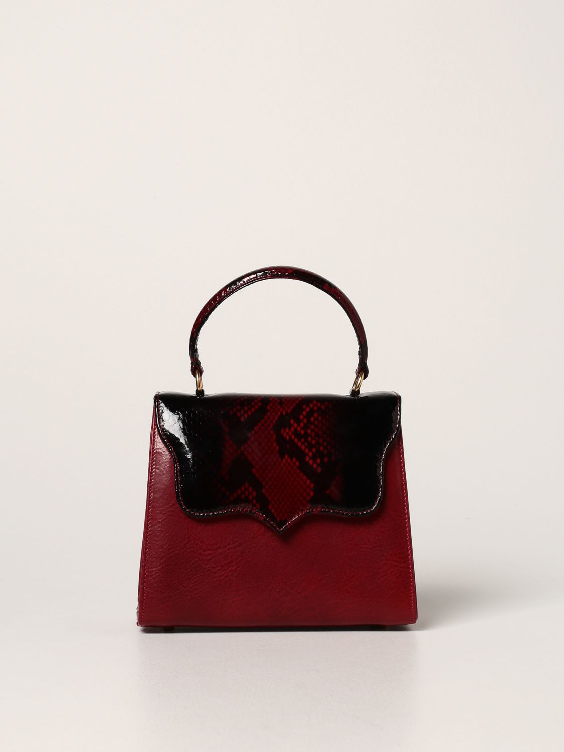 Mini bag Tari' Rural Design: Shoulder bag women Tari' Rural Design red 1