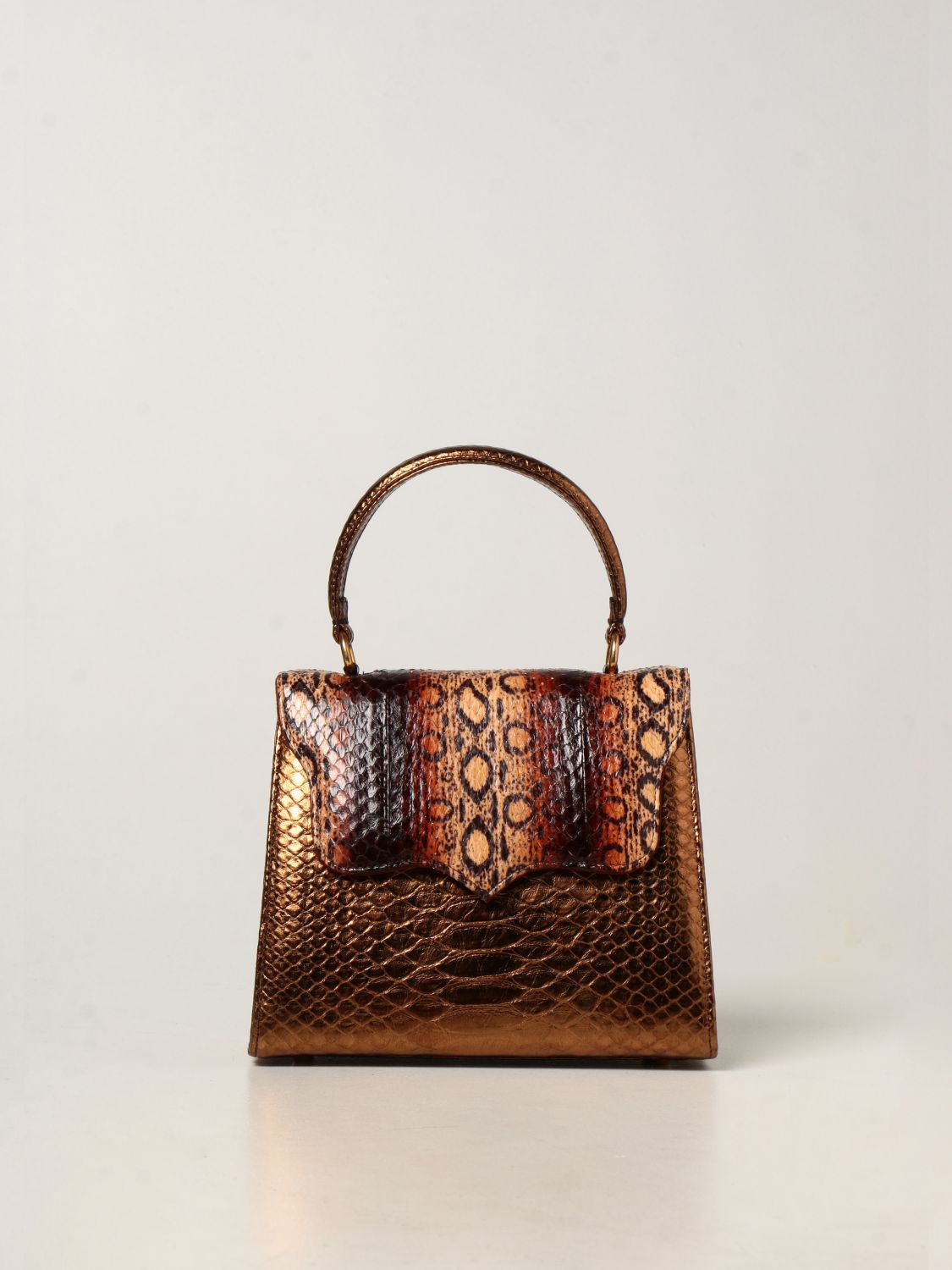 Mini bag Tari' Rural Design: Shoulder bag women Tari' Rural Design bronze 1