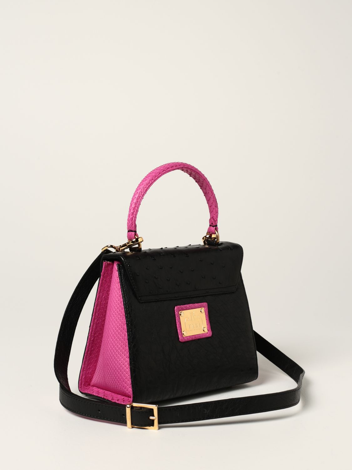 Mini bag Tari' Rural Design: Shoulder bag women Tari' Rural Design black 2