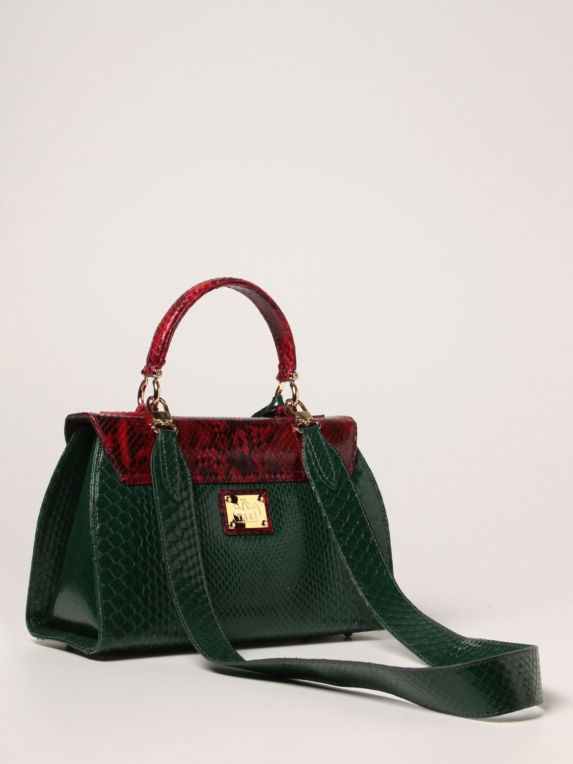 Handbag Tari' Rural Design: Shoulder bag women Tari' Rural Design green 2